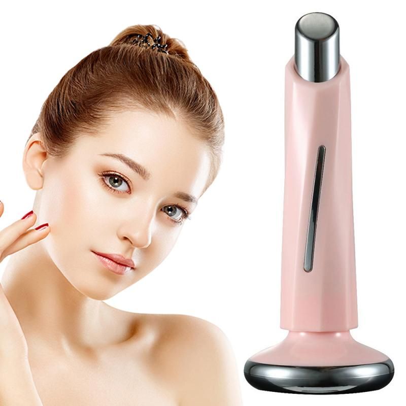 1pc Sonic Vibration Beauty Instrument Remove Fine Lines Eye Bags Eye Glasses Massager Eye Electric Eye Cream  Instrument