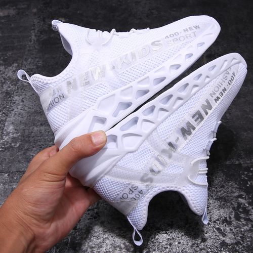 Kids Casual Shoes Fashion Children Sneakers White