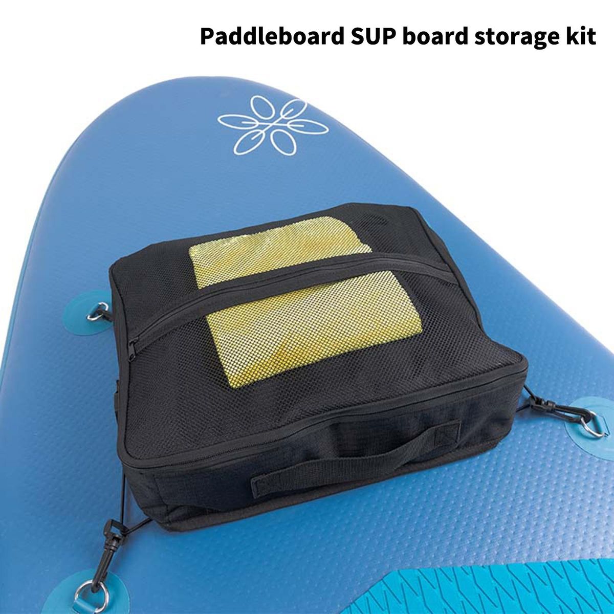 Storage Bag Water Resistant Deck Cooler Bag Black