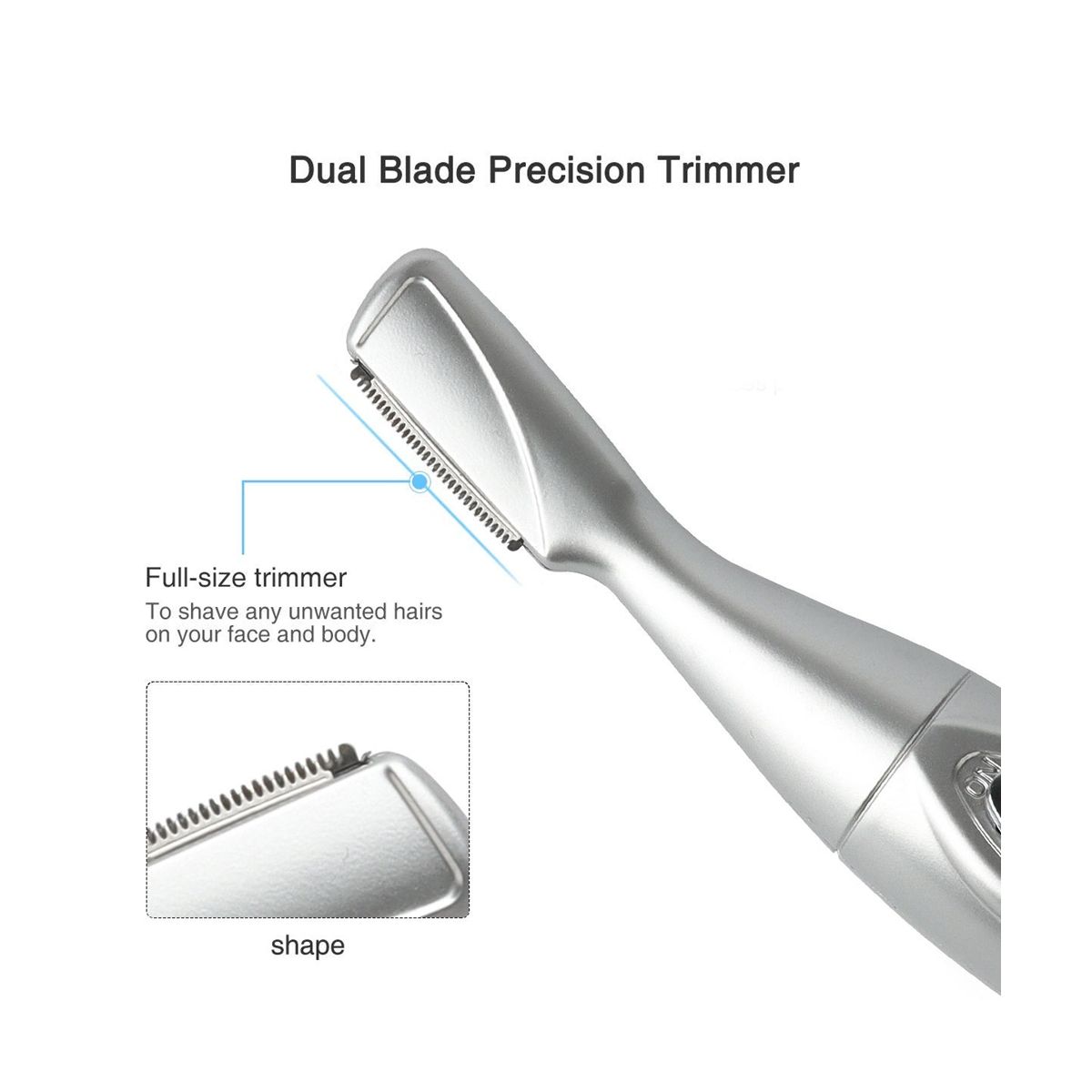 Electric Eyebrow Trimmer Facial Hair Remover for Eyebrows