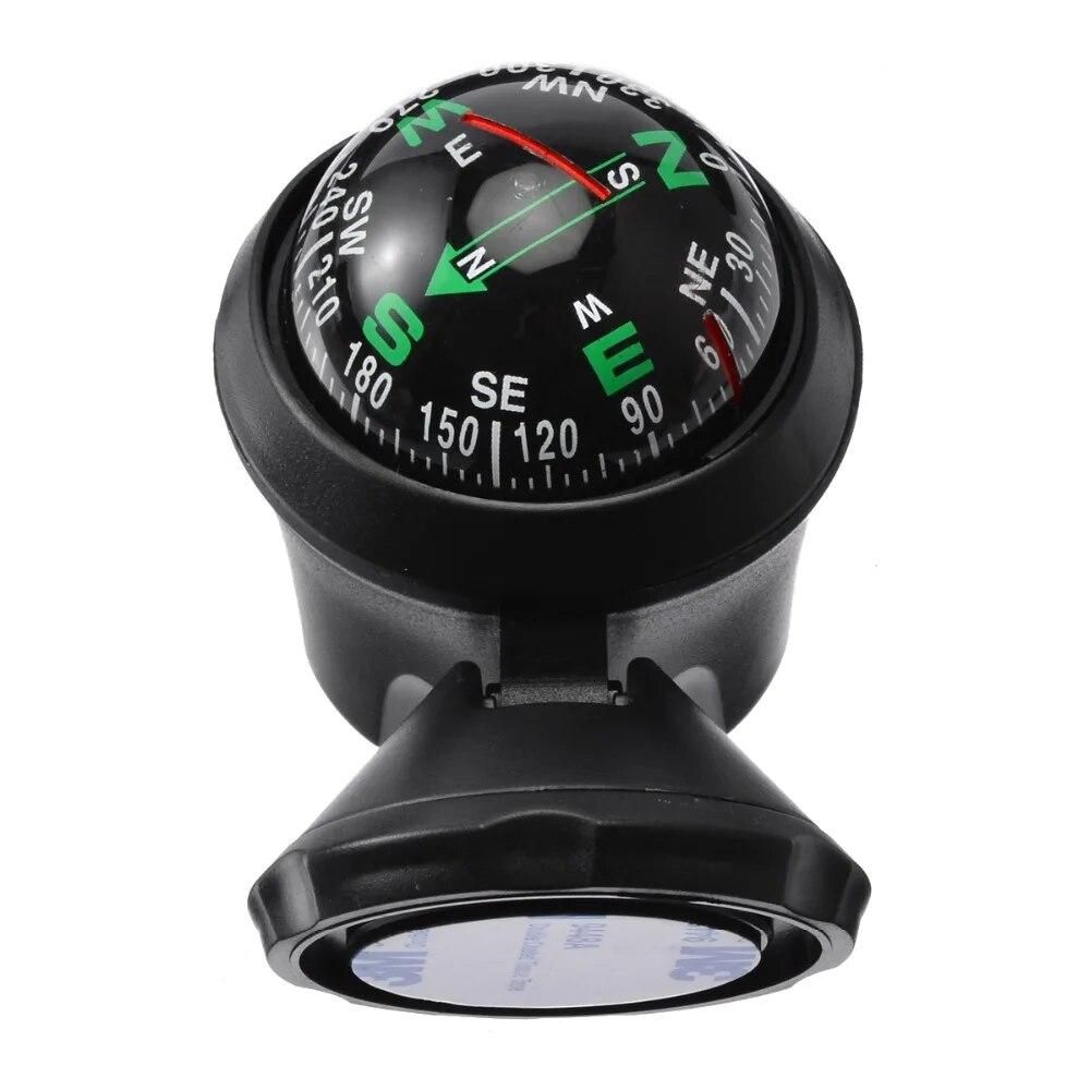 1Pcs Outdoor Climbing Camping Compass Ball Dashboard Mount Navigation Compass For Outdoor Car Boat Truck New