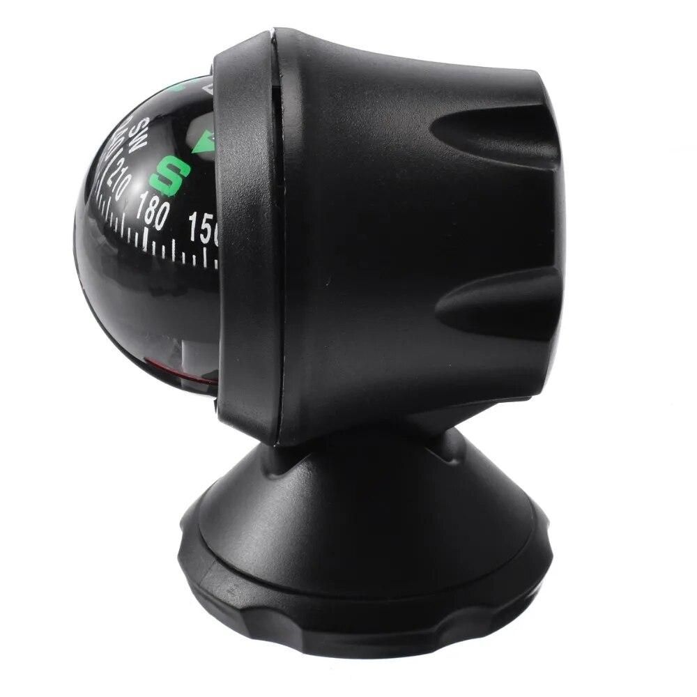 1Pcs Outdoor Climbing Camping Compass Ball Dashboard Mount Navigation Compass For Outdoor Car Boat Truck New