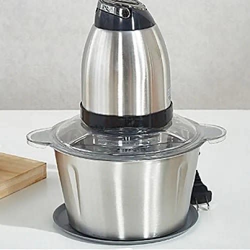 Stainless Electric Yam Pounding Machine With 4 Blades