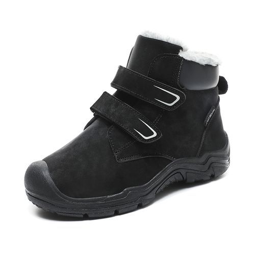 Boys, Girls And Children's Casual Trend Snow Boots-Black