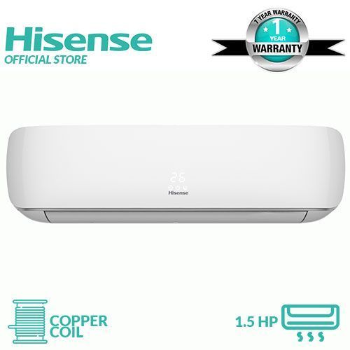 1.5hp Split Air Conditioner 100% Copper