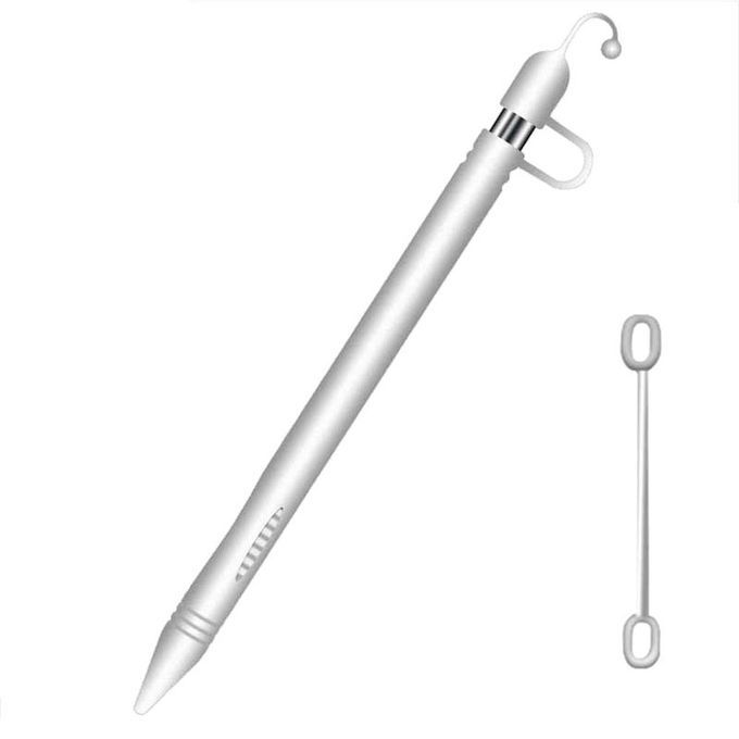 Silicone Case Cradle Stand With Cap Keeper Holder For IPad Pro Apple Pencil