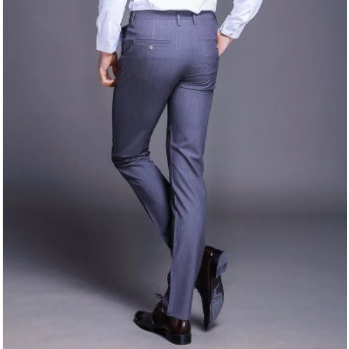 Smart Suit Trouser For Men- Ash