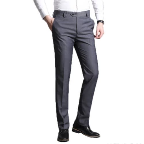Smart Suit Trouser For Men- Ash