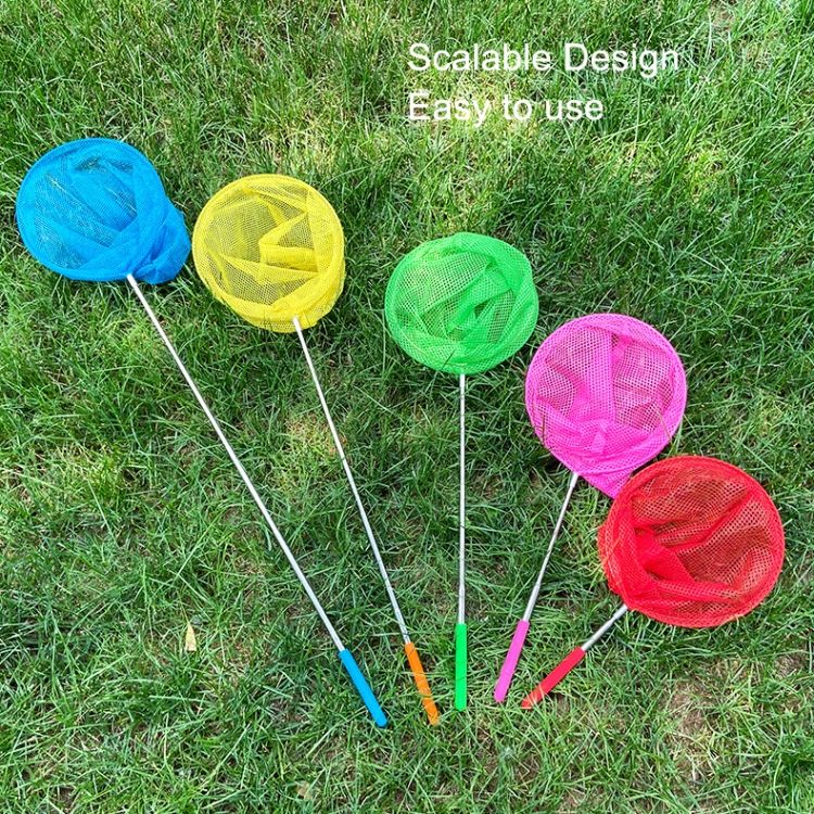 10 PCS Stainless Steel Telescopic Catching Fish Net