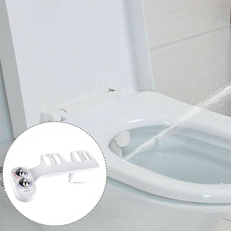 Hot Cold Toilet Seat Sprinkler Bidet Self-cleaning Hip Washing With Adjustable Volume And Speed Water Spray Control Attachment Fresh Cleaner Non Electric Mechanical Hot Cold Water Single Nozzle AU