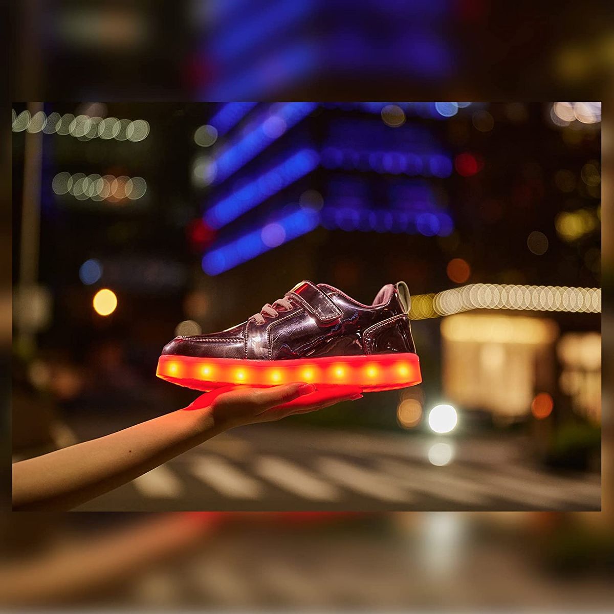 USB Charging LED Shoes For Boys And Girls