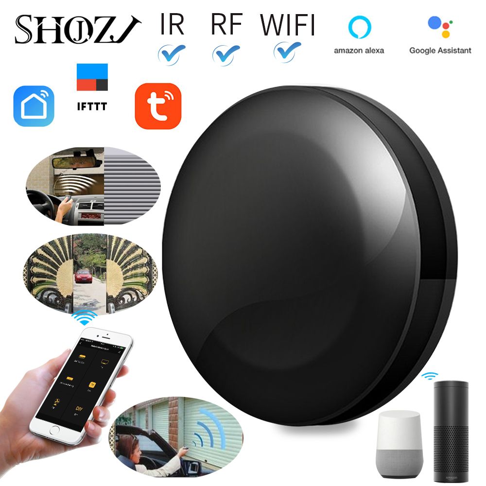 TUYA Smart Home Automation WIFI+IR+RF+4G Universal Controller For IOS Android Work With Voice Control Alexa Google HOME