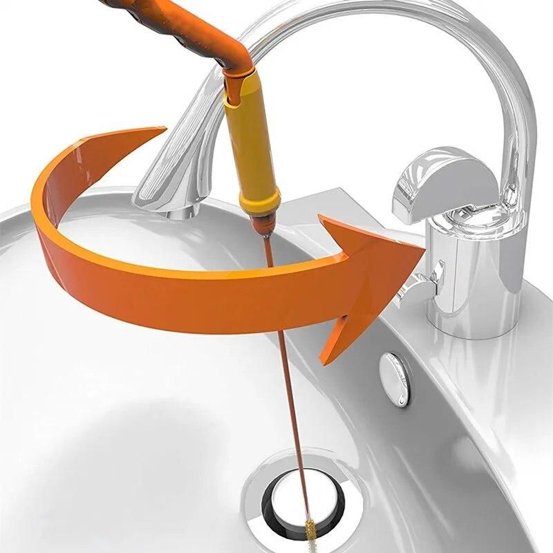 Kitchen Sink Cleaning Hook Bathroom Floor Drain Sewer Dredge Device Kitchen Small Tools