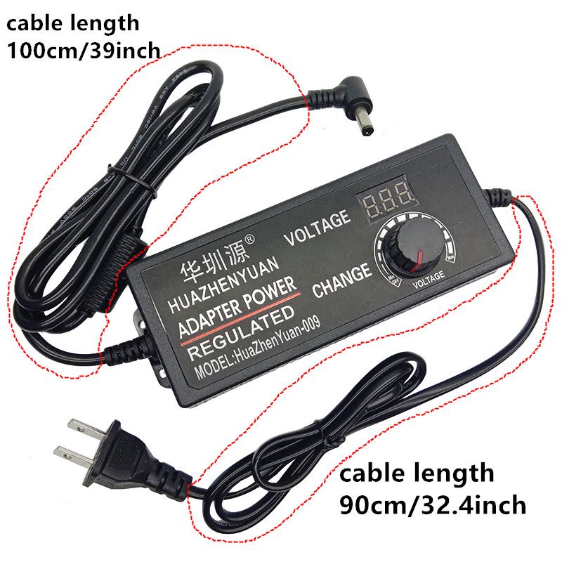 18V 24V 5A Dc Ac 12V Dc 9V-24V Regulated Adaptor Adjustable