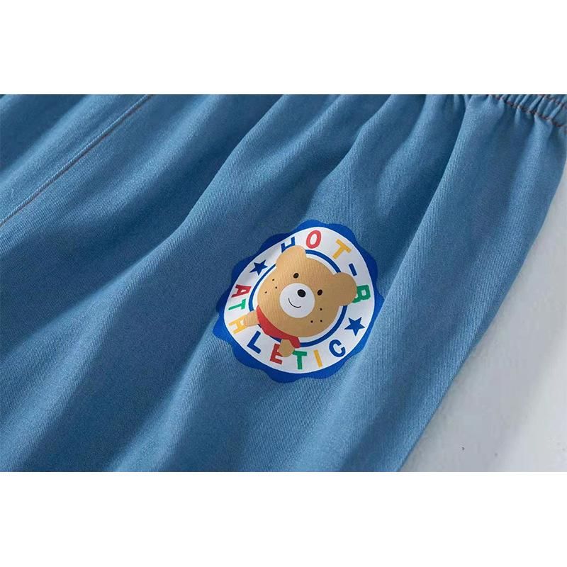 Hot-Selling New Arrival Children's Clothing Boys' Girls' Anti-Mosquito Pants Tencel Stretc