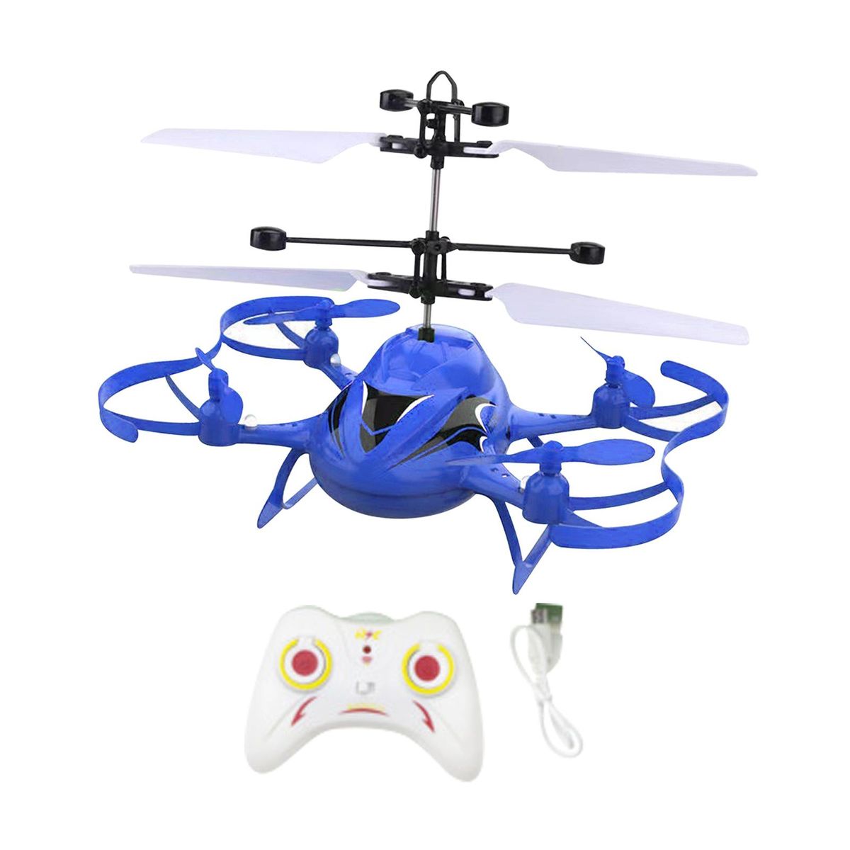 RC Induction Helicopter USB Battery Drop Resistant Style D