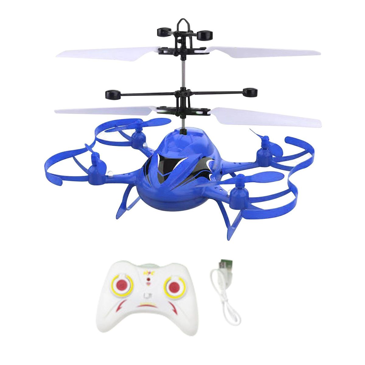 RC Induction Helicopter USB Battery Drop Resistant Style D