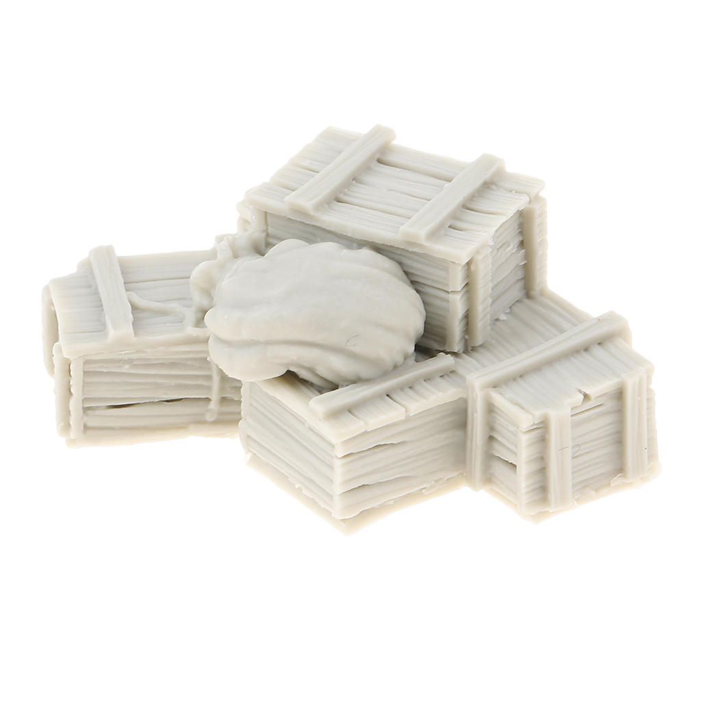 1:35 Resin Soldier Base Wall & Resin  Box Model For Soldier