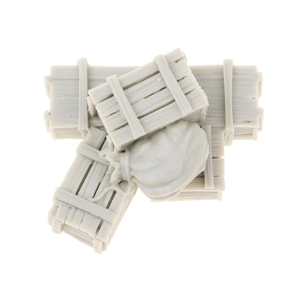 1:35 Resin Soldier Base Wall & Resin  Box Model For Soldier