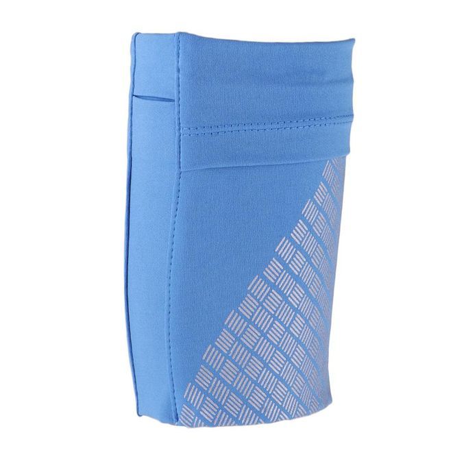 Armband Mobile Phone Arm Strap Band Pouch Reflective For Gym Blue L