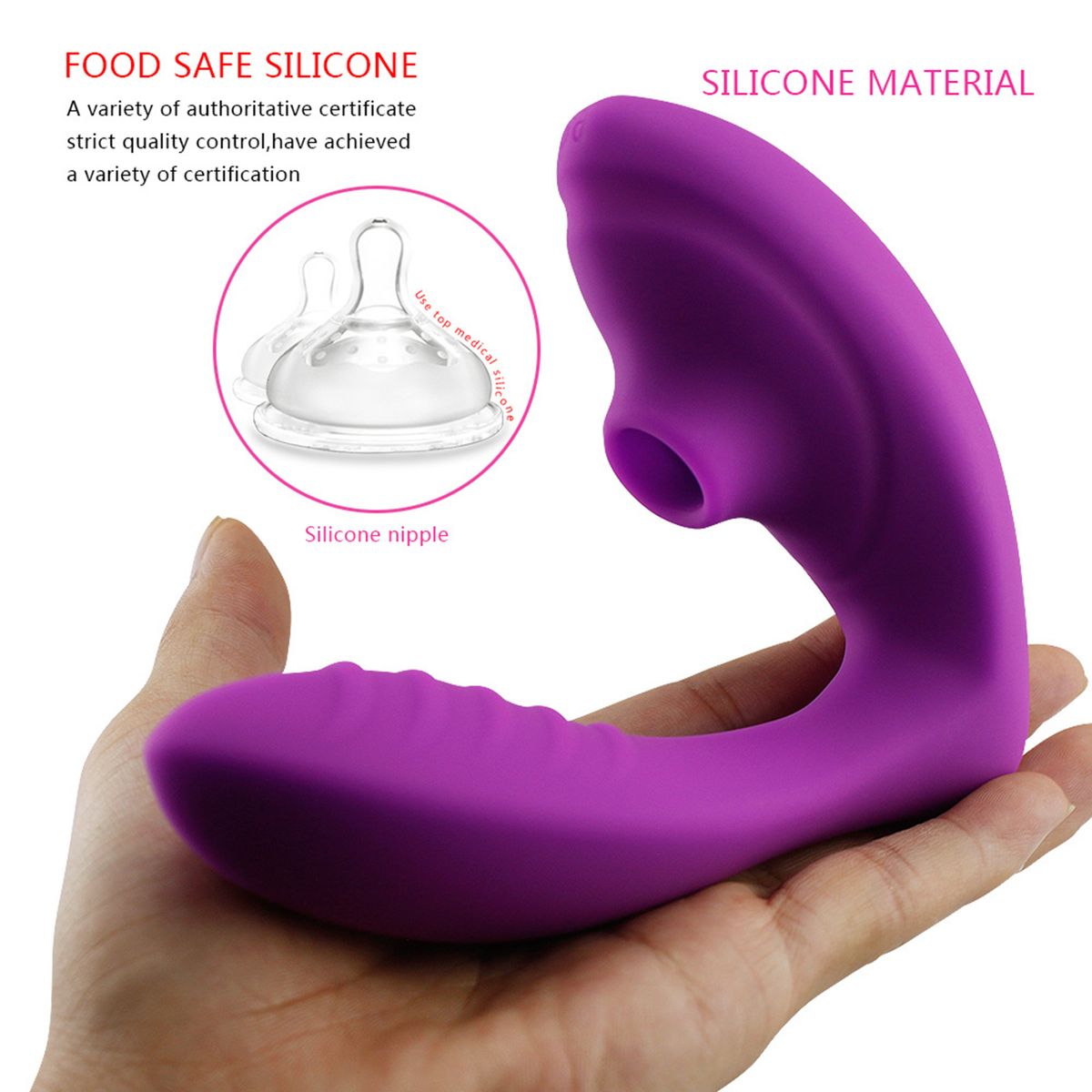 Clitoris Vibrator Wearable Dual-Use Adult Sex Toys