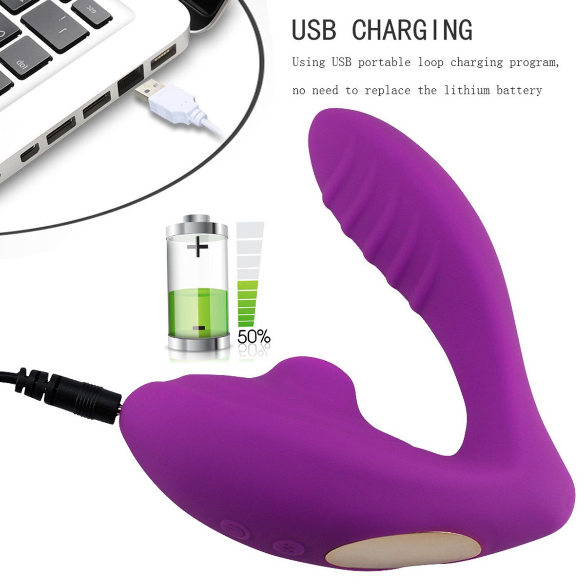 Clitoris Vibrator Wearable Dual-Use Adult Sex Toys