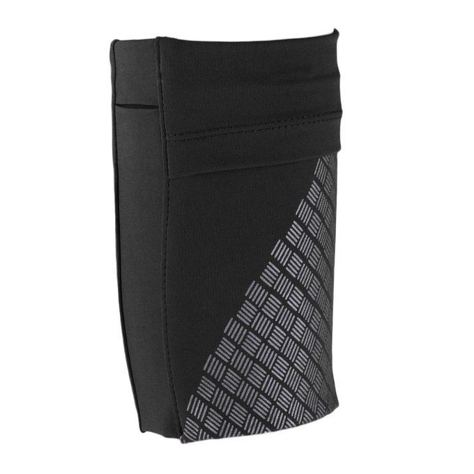 Armband Mobile Phone Arm Strap Band Pouch Reflective For Gym Black L