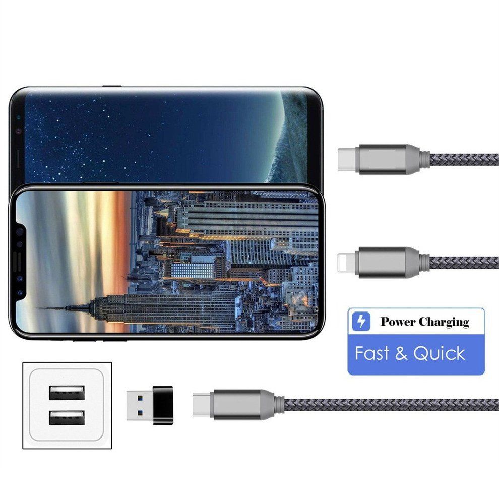 Adapter USB 3.0 Male To Female Type /  C OTG USB3.0 A Adapter USB C Converter For Macbook  For Nexus For Nokia N1 Black