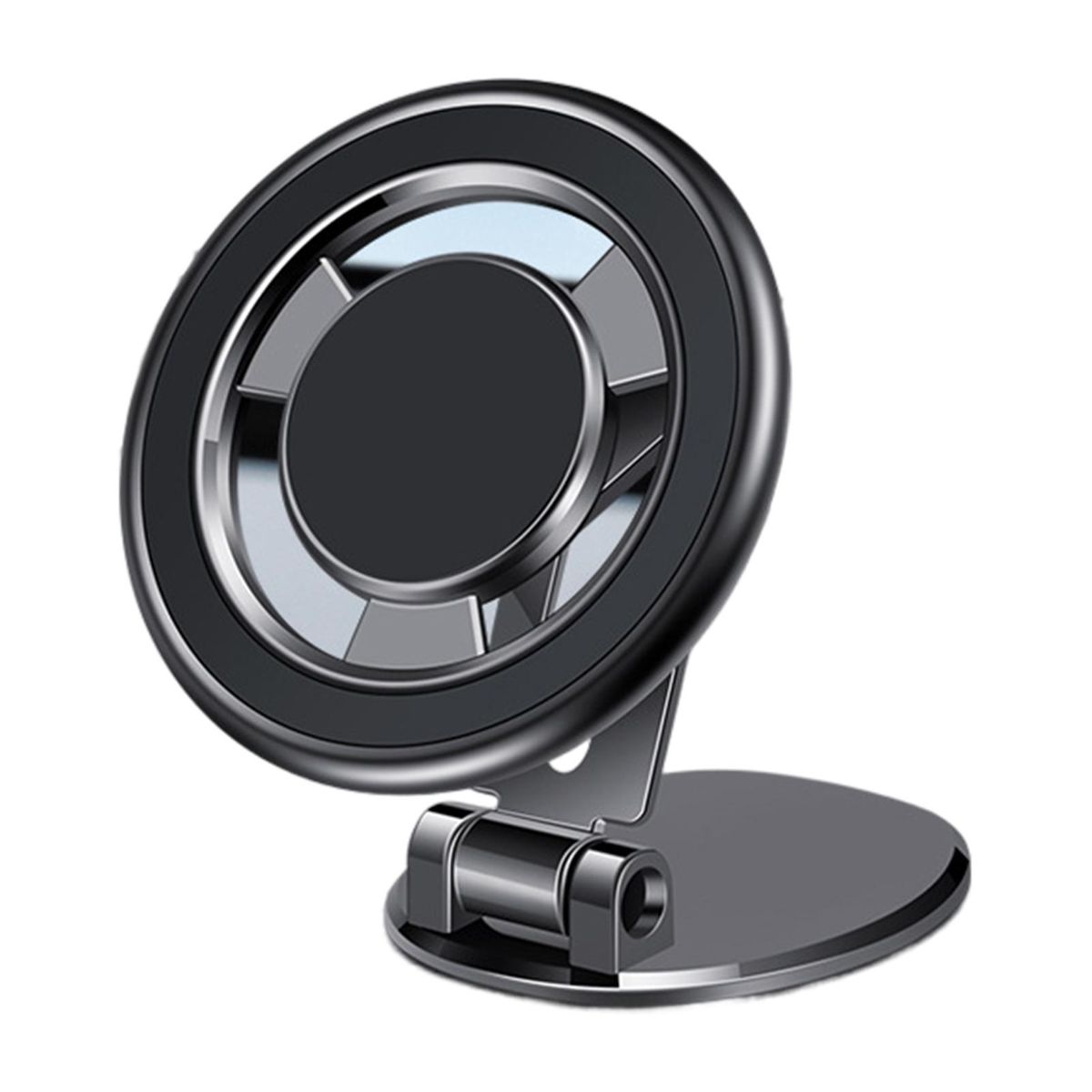 1 Set Car Phone Mount Angle Free Adjustment Mobile Phone Holder Black