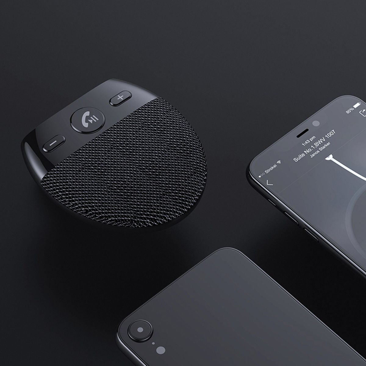 BT Car Speaker Hands Free Speakerphone USB Charging