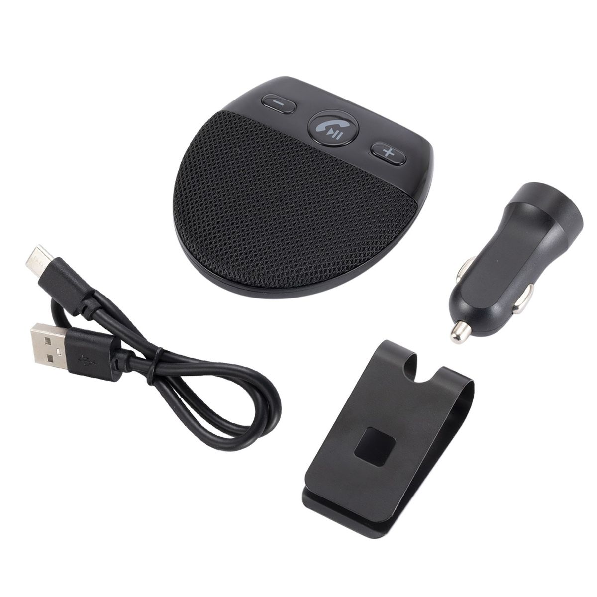 BT Car Speaker Hands Free Speakerphone USB Charging