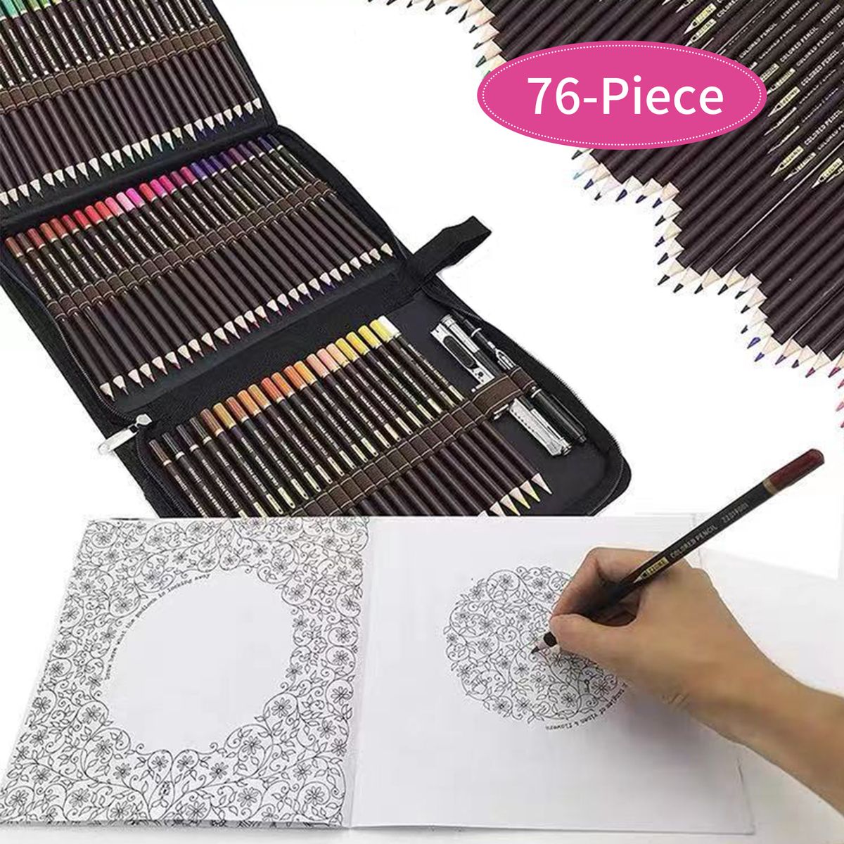 72 Colors Oil Painting Drawing Pencil Stick Set Oil-based