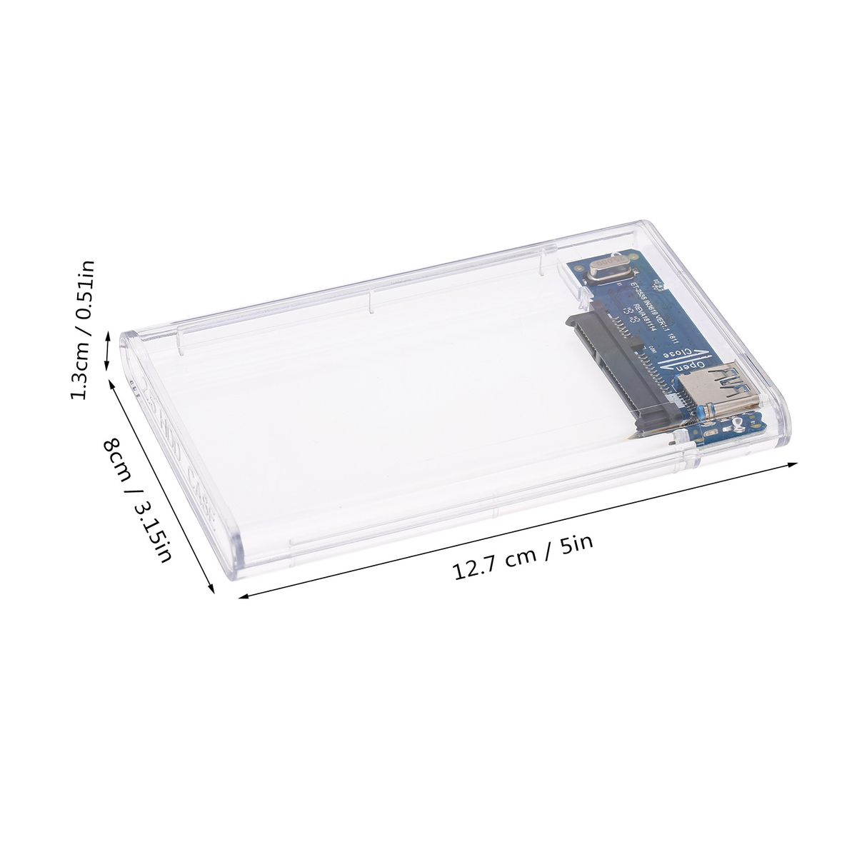 USB 3.0 HDD Case Box Hard Drive Enclosure Compatible With
