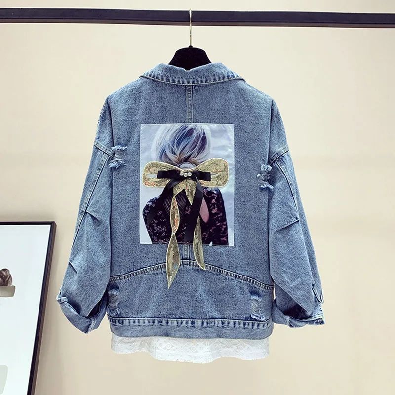Spring Autumn New Denim Jacket