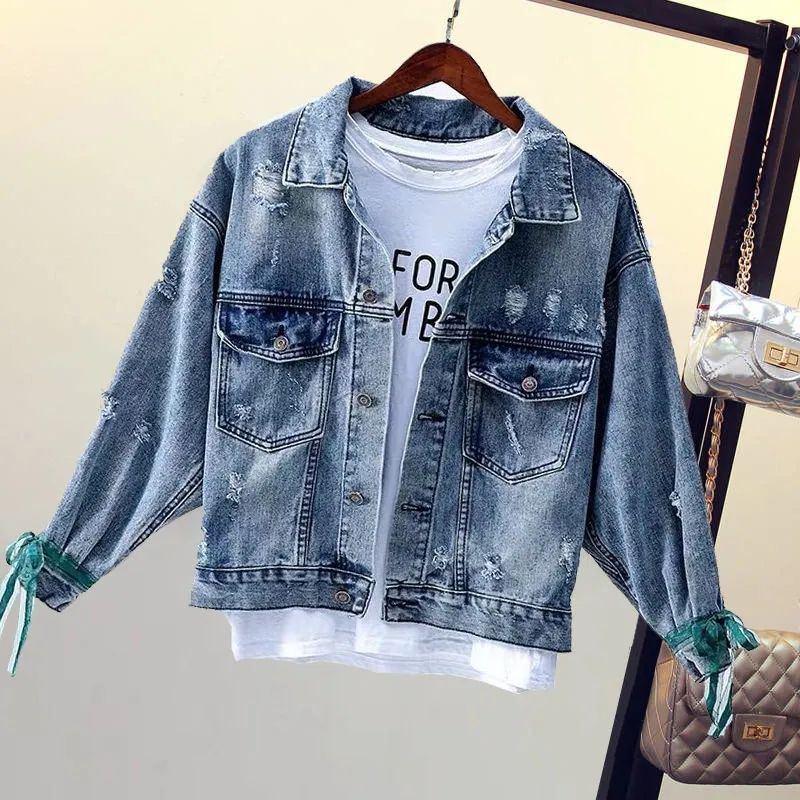 Spring Autumn New Denim Jacket