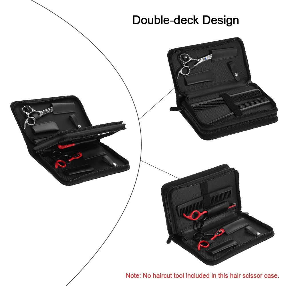 Hair Scissor Case Hairdressing Bag Barber Salon Pouch Holder