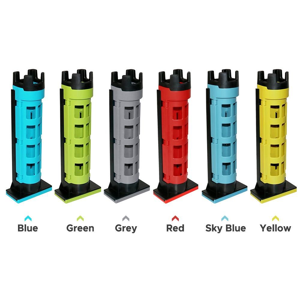 Fishing Rod Stand Tube with Adjustable Height for Fishing Box Fishing Pole Storage Stand