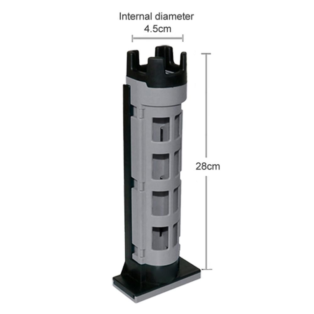 Fishing Rod Stand Tube with Adjustable Height for Fishing Box Fishing Pole Storage Stand