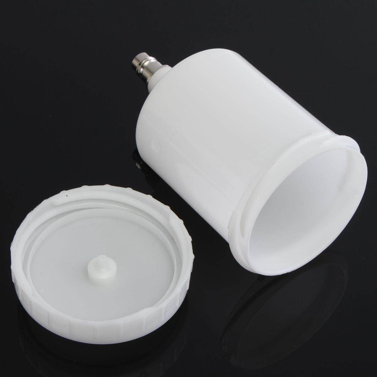 Replacement Plastic HVLP Paint Sprayer Cup Pot Threaded 600ml For SATA Spray