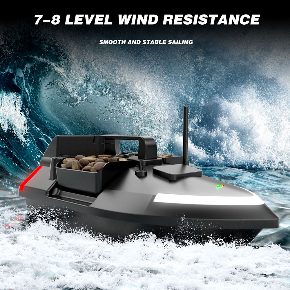 Fishing Bait Boat 500m Remote Control Bait Boat Dual Motor