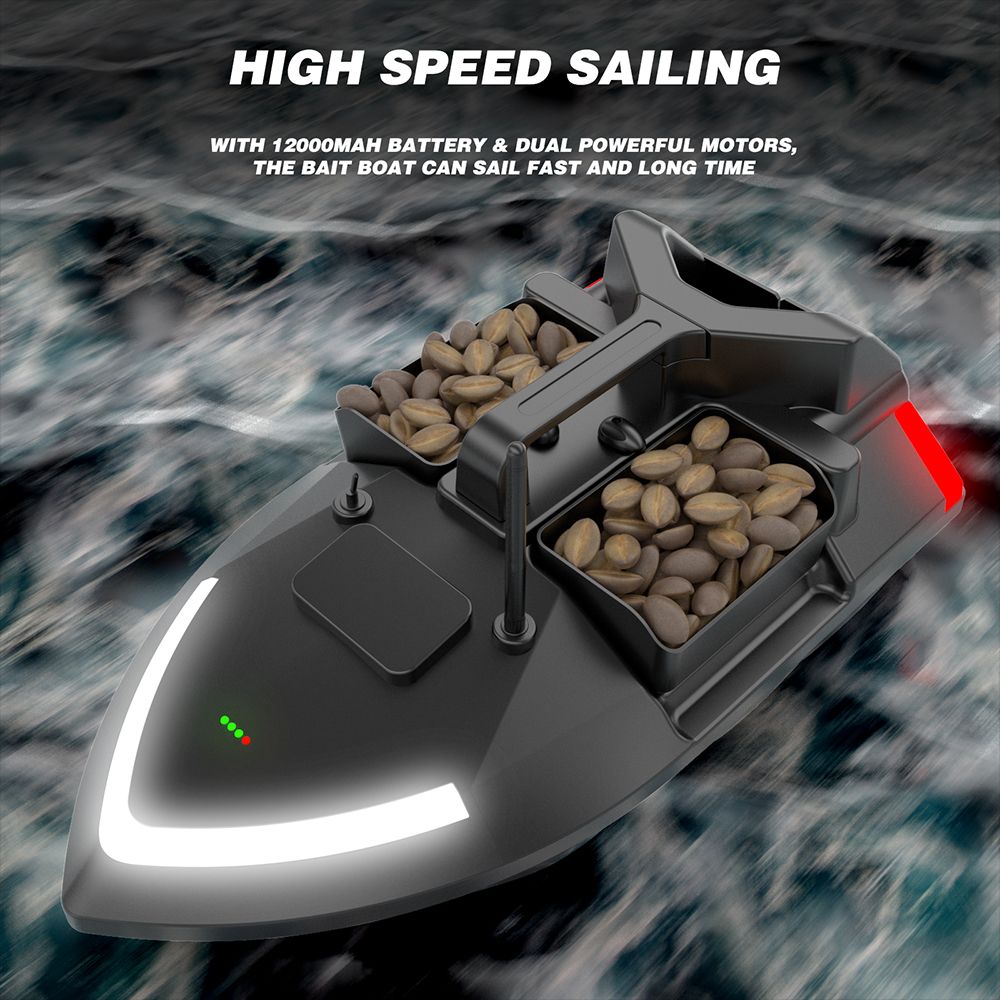 Fishing Bait Boat 500m Remote Control Bait Boat Dual Motor