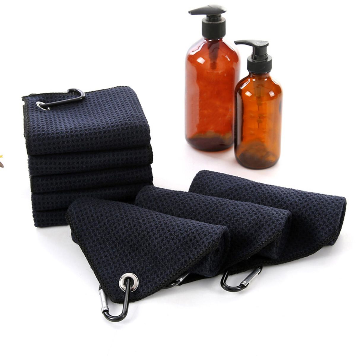 Gym Towel High Water Absorption Golf Club Towel Black