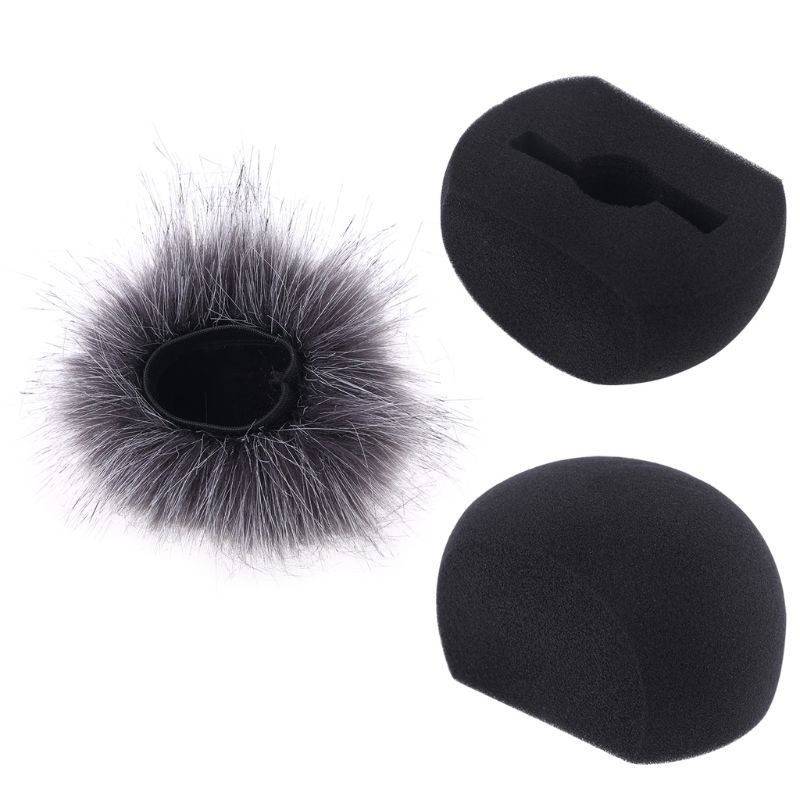 Foam Mic Wind Cover Furry Windscreen Muff For Zoom H5 H6