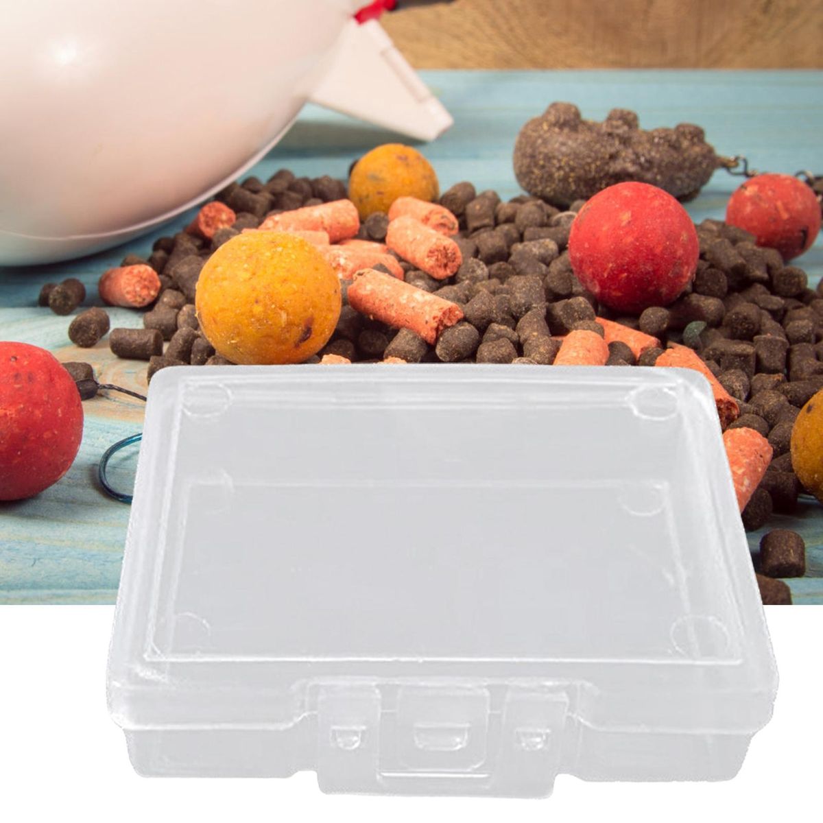 Fish Hook Box Clear at Glance Tool Storage Box