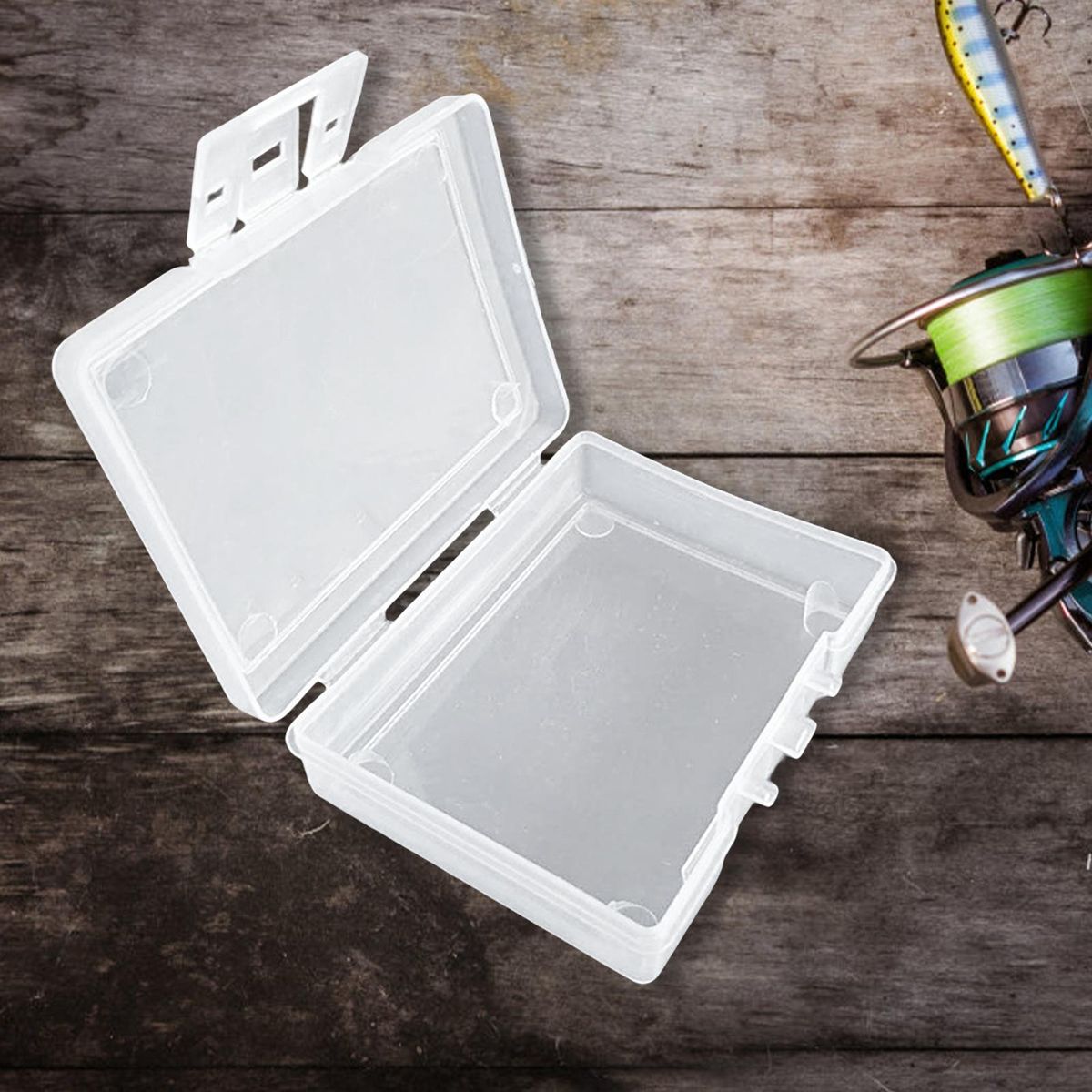 Fish Hook Box Clear at Glance Tool Storage Box