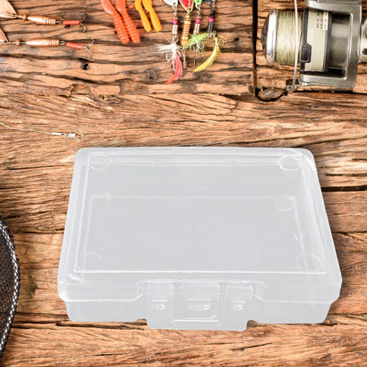 Fish Hook Box Clear at Glance Tool Storage Box