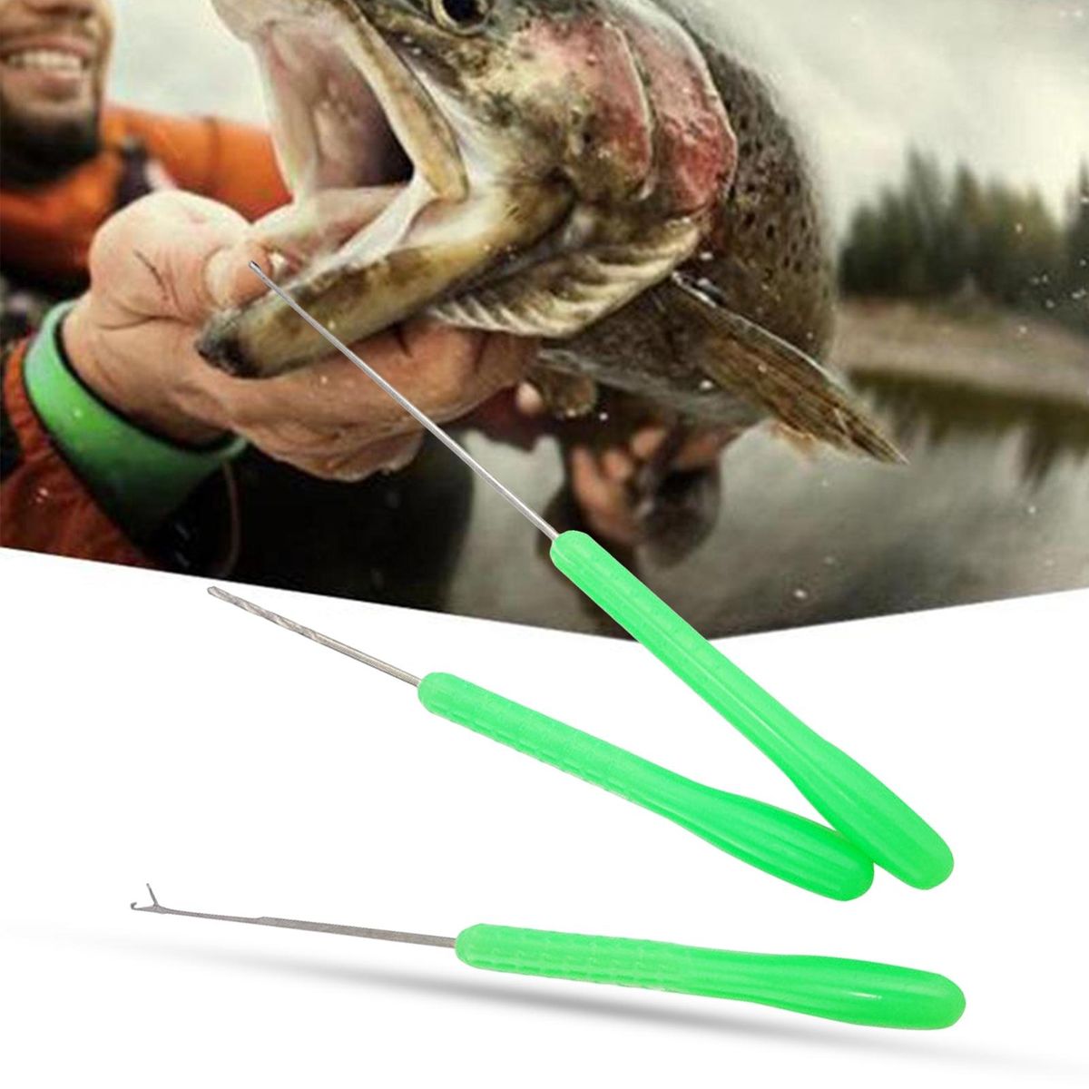 3 PcsSet Baiting Hook Corruption Resistant Fishing Set Sets