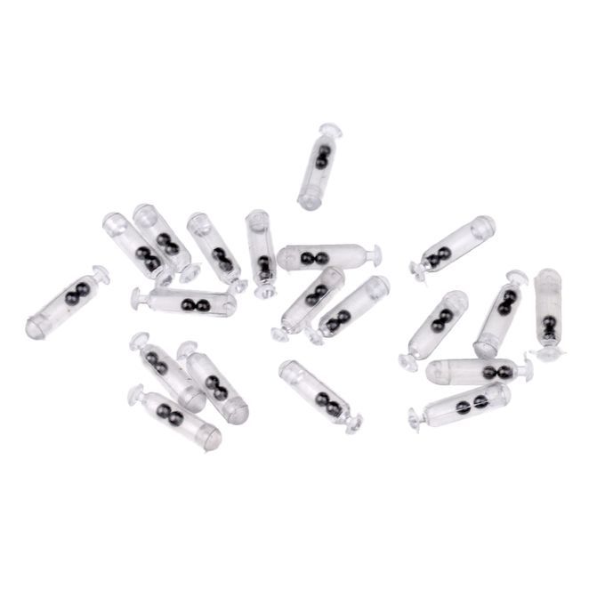 40pcs   Rattles Insert Tube Rattle Shake Attract Sound Bar