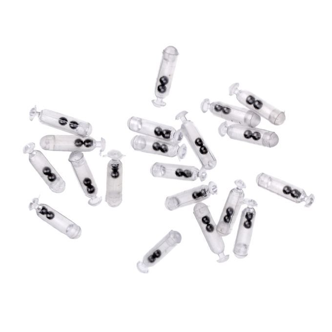 40pcs   Rattles Insert Tube Rattle Shake Attract Sound Bar