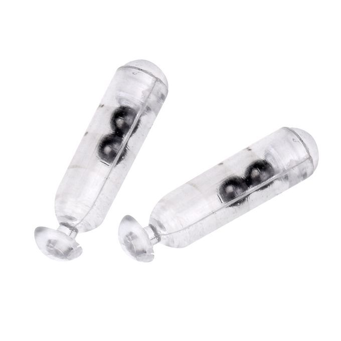 40pcs   Rattles Insert Tube Rattle Shake Attract Sound Bar